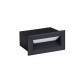 Sandy Black Acrylic Polycarbonate Diffuser LED 1 Watt 220-240 Volt 29Lm 3000K IP54 L: 10 W: 6.5 H: 5 cm Cut out: L: 9 W: 6.2 
