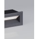Sandy Black Acrylic Polycarbonate Diffuser LED 1 Watt 220-240 Volt 29Lm 3000K IP54 L: 10 W: 6.5 H: 5 cm Cut out: L: 9 W: 6.2 