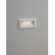Sandy White Acrylic Polycarbonate Diffuser LED 1 Watt 220-240 Volt 29Lm 3000K IP54 L: 10 W: 6.5 H: 5 cm Cut out: L: 9 W: 6.2 