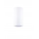 Sandy White Aluminium Polycarbonate Diffuser LED GU10 1x10 Watt 100-240 Volt IP54 bulb excluded D: 7.6 H: 14 cm 
