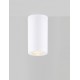 Sandy White Aluminium Polycarbonate Diffuser LED GU10 1x10 Watt 100-240 Volt IP54 bulb excluded D: 7.6 H: 14 cm 