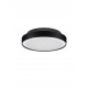 Sandy Black Acrylic Polycarbonate Diffuser LED 15 Watt 220-240 Volt 1197Lm 3000K IP65 D: 30 H: 7.7 cm 