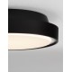 Sandy Black Acrylic Polycarbonate Diffuser LED 15 Watt 220-240 Volt 1197Lm 3000K IP65 D: 30 H: 7.7 cm 