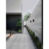 Sandy Black Acrylic Polycarbonate Diffuser LED 8 Watt 220-240 Volt 714Lm 3000K IP65 D: 16 H: 52 cm