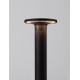 Sandy Black Acrylic Polycarbonate Diffuser LED 8 Watt 220-240 Volt 714Lm 3000K IP65 D: 16 H: 52 cm 