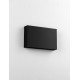 Sandy Black Acrylic Polycarbonate Diffuser LED 13 Watt 220-240 Volt 788Lm 3000K IP65 Light up & down L: 20 W: 3.9 H: 12.5 cm 