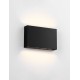 Sandy Black Acrylic Polycarbonate Diffuser LED 13 Watt 220-240 Volt 788Lm 3000K IP65 Light up & down L: 20 W: 3.9 H: 12.5 cm 