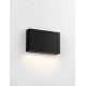 Sandy Black Acrylic Polycarbonate Diffuser LED 13 Watt 220-240 Volt 788Lm 3000K IP65 Light down L: 20 W: 3.9 H: 12.5 cm 