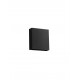Sandy Black Acrylic Polycarbonate Diffuser LED 6 Watt 220-240 Volt 421Lm 3000K IP65 Light up & down L: 13 W: 4 H: 14 cm 