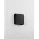 Sandy Black Acrylic Polycarbonate Diffuser LED 6 Watt 220-240 Volt 421Lm 3000K IP65 Light up & down L: 13 W: 4 H: 14 cm 