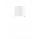 Sandy White Acrylic Polycarbonate Diffuser LED GU10 1x10 Watt 100-240 Volt IP65 bulb excluded L: 11 W: 8.5 H: 11 cm 