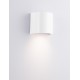 Sandy White Acrylic Polycarbonate Diffuser LED GU10 1x10 Watt 100-240 Volt IP65 bulb excluded L: 11 W: 8.5 H: 11 cm 