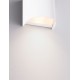 Sandy White Acrylic Polycarbonate Diffuser LED GU10 1x10 Watt 100-240 Volt IP65 bulb excluded L: 11 W: 8.5 H: 11 cm 