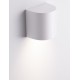Sandy White Acrylic Polycarbonate Diffuser LED GU10 1x10 Watt 100-240 Volt IP65 bulb excluded L: 11 W: 8.5 H: 11 cm 