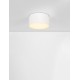 Sandy White Aluminium Polycarbonate LED 10 Watt 100-240 Volt 655Lm 3000K IP65 Beam Angle 109° D: 12 H: 6 cm 