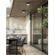 Sandy Black Aluminium Polycarbonate LED 10 Watt 100-240 Volt 655Lm 3000K IP65 Beam Angle 109° D: 12 H: 6 cm 