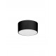 Sandy Black Aluminium Polycarbonate LED 10 Watt 100-240 Volt 655Lm 3000K IP65 Beam Angle 109° D: 12 H: 6 cm 