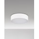 Sandy White Aluminium Polycarbonate LED 20 Watt 100-240 Volt 1485Lm 3000K IP65 Beam Angle 110° D: 22 H: 6 cm 