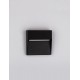 Sandy Black Aluminium Polycarbonate LED 3 Watt 100-240 Volt 159Lm 3000K IP65 Beam Angle 88° L: 11 W: 3 H: 11 cm 