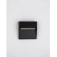 Sandy Black Aluminium Polycarbonate LED 3 Watt 100-240 Volt 159Lm 3000K IP65 Beam Angle 88° L: 11 W: 3 H: 11 cm 