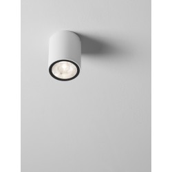 Sandy White Aluminium & Glass Diffuser LED 9 Watt 100-240 Volt 716Lm 3000K IP65 Beam Angle 18° D: 8 H: 10 cm 