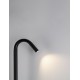 Sandy Black Aluminium & Clear Glass LED 5Watt 100-240 Volt 183Lm 3000K IP65 Beam Angle 72° L:20 W:3 H:60 cm 