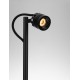 Sandy Black Aluminium & Glass LED 3Watt 100-240Volt 133Lm 3000K IP65 Beam Angle 45° D:6.5 W:6 H:50cm 