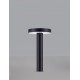 Sandy Black Aluminium & Polycarbonate LED 5Watt 100-240 Volt 402Lm 3000K IP65 Beam Angle 101° D: 11 H: 20cm 