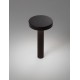 Sandy Black Aluminium & Polycarbonate LED 5Watt 100-240 Volt 402Lm 3000K IP65 Beam Angle 101° D: 11 H: 20cm 