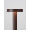 Corten Aluminium & Polycarbonate LED 5Watt 100-240 Volt 424Lm 3000K IP65 Beam Angle 101° D: 11 H: 40cm