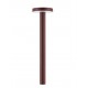 Corten Aluminium & Polycarbonate LED 5Watt 100-240 Volt 424Lm 3000K IP65 Beam Angle 101° D: 11 H: 40cm 