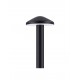 Sandy Black Aluminium & Polycarbonate LED 5Watt 100-240Volt 424Lm 3000K IP65 Beam Angle 101° D: 11 H: 20cm 