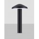 Sandy Black Aluminium & Polycarbonate LED 5Watt 100-240Volt 424Lm 3000K IP65 Beam Angle 101° D: 11 H: 20cm 