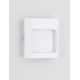 Sandy White Aluminium Glass Diffuser LED 9 Watt 220-240 Volt 562Lm 3000K IP54 L: 12.5 W: 4 H: 13.5 cm 