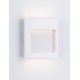 Sandy White Aluminium Glass Diffuser LED 9 Watt 220-240 Volt 562Lm 3000K IP54 L: 12.5 W: 4 H: 13.5 cm 
