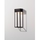 Sandy Black Aluminium & Stainless Steel LED 20Watt 220-240Volt 1545Lm 3000K IP65 L: 16 W: 9 H: 40 cm 