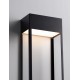 Sandy Black Aluminium & Stainless Steel LED 20Watt 220-240Volt 1545Lm 3000K IP65 L: 16 W: 9 H: 40 cm 