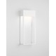 Sandy White Aluminium & Stainless Steel LED 20Watt 220-240Volt 1545Lm 3000K IP65 L: 16 W: 9 H: 40 cm 