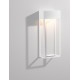 Sandy White Aluminium & Stainless Steel LED 20Watt 220-240Volt 1545Lm 3000K IP65 L: 16 W: 9 H: 40 cm 