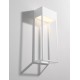 Sandy White Aluminium & Stainless Steel LED 20Watt 220-240Volt 1545Lm 3000K IP65 L: 16 W: 9 H: 40 cm 