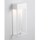 Sandy White Aluminium & Stainless Steel LED 20Watt 220-240Volt 1545Lm 3000K IP65 L: 16 W: 9 H: 40 cm 