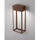 Corten Aluminium & Stainless Steel LED 20Watt 220-240Volt 1545Lm 3000K IP65 L: 16 W: 9 H: 40 cm 
