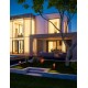 Corten Aluminium LED 7Watt 220-240Volt 253Lm 3000K IP65 L: 8.5 W: 7.5 H: 30 cm 