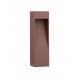 Corten Aluminium LED 7Watt 220-240Volt 253Lm 3000K IP65 L: 8.5 W: 7.5 H: 30 cm 