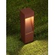 Corten Aluminium LED 7Watt 220-240Volt 253Lm 3000K IP65 L: 8.5 W: 7.5 H: 30 cm 