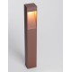 Corten Aluminium LED 7Watt 220-240Volt 235Lm 3000K IP65 L: 8.5 W: 7.5 H: 60 cm 
