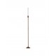 Corten Aluminium LED 4Watt 220-240Volt 195Lm 3000K IP65 Included plastic spike D: 10 W: 2.5 H: 100 cm 