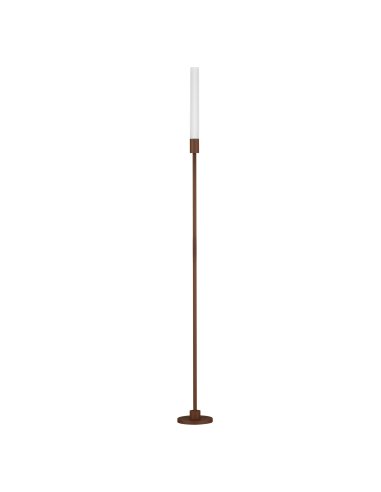 Corten Aluminium LED 4Watt 220-240Volt 195Lm 3000K IP65 Included plastic spike D: 10 W: 2.5 H: 100 cm 