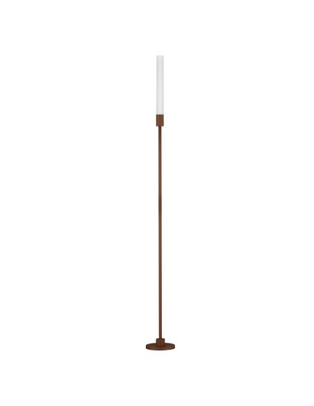 Corten Aluminium LED 4Watt 220-240Volt 195Lm 3000K IP65 Included plastic spike D: 10 W: 2.5 H: 100 cm 