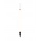 Corten Aluminium LED 4Watt 220-240Volt 195Lm 3000K IP65 Included plastic spike D: 10 W: 2.5 H: 100 cm 